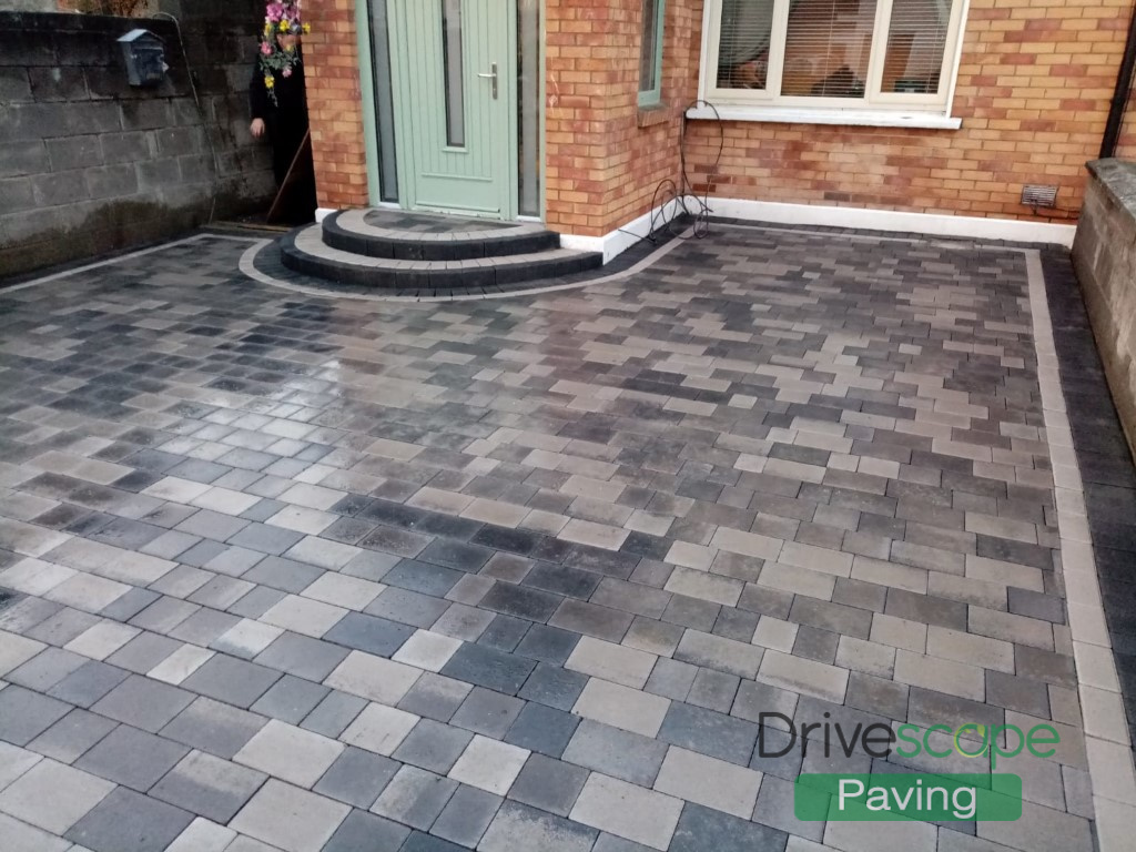 Paved Driveway with Asphalt Patio in Walkinstown, Dublin