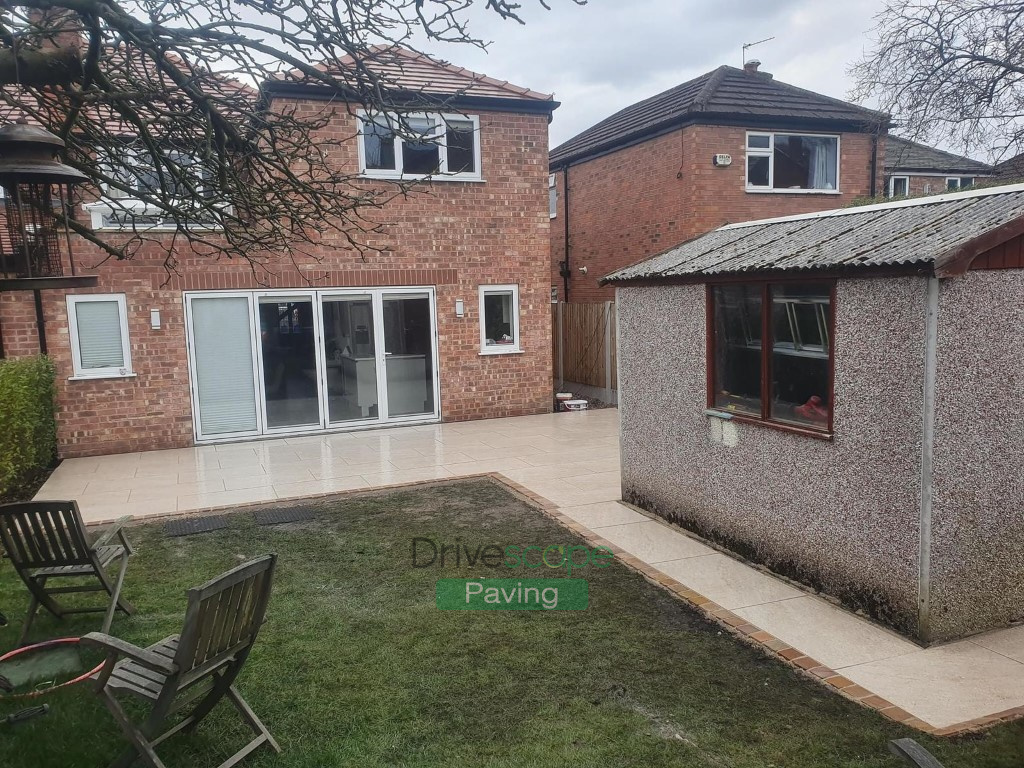 Porcelain Tiled Patio in Stillorgan, Co. Dublin